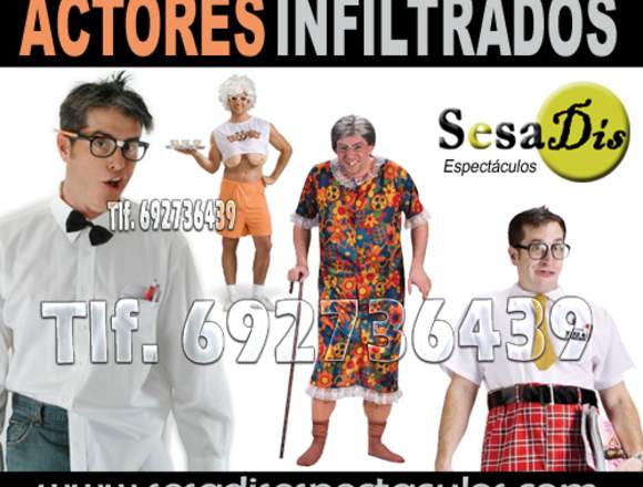 Actores infiltrados Sesadis