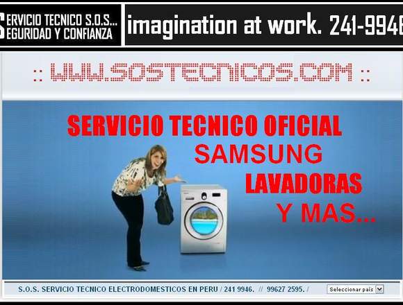 SERVICIO TECNICO DE LAVADORAS SAMSUNG 