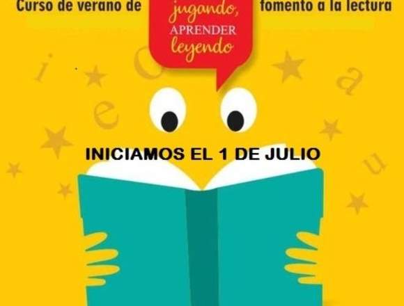 CURSOS VACACIONES DE FOMENTO A LA LECTURA