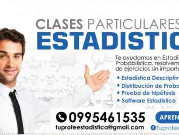 Clases de Estadística en Quito.