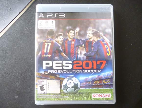 PES17 PS3 (Como Nuevo)