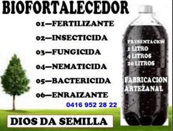 BIOFORTALECEDOR LIQUIDO  INGREDIE