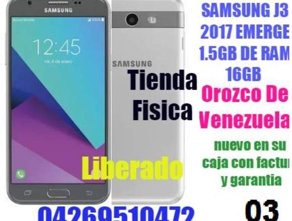 SAMSUNG  J3 LIBERADO 04169522822 LARA