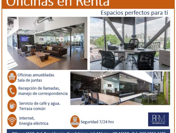 Renta tu oficina en la zona financiera.