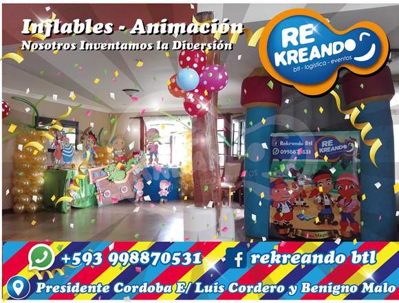 Animacion fiestas infantiles payasos titeres 