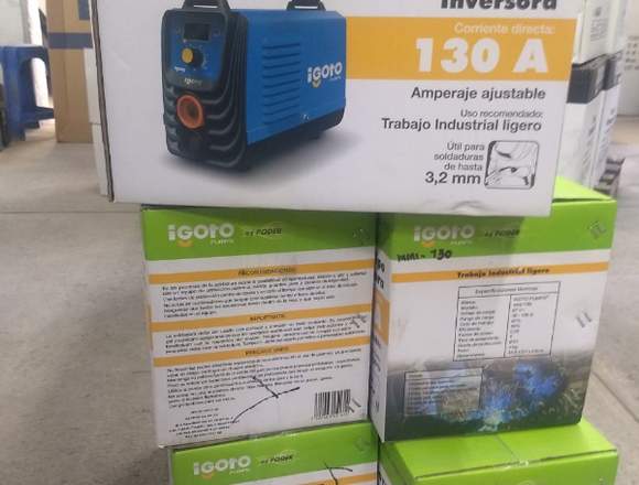 Soldadora Igoto 130A EcomaqMx