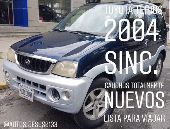 TOYOTA TERIOS 4X4 AÑO 2004