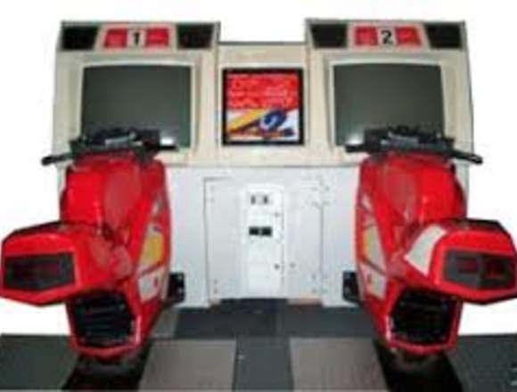Maquina Electrónica Arcade de Motos Suzuka