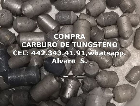 COMPRA PEDACERIA DE CARBURO DE TUNGSTENO EN CDMX