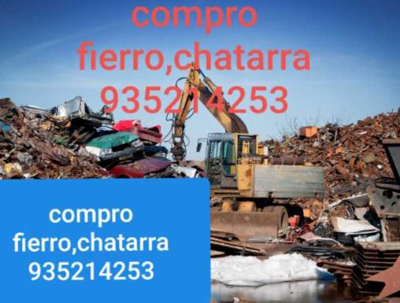 COMPRO FIERRO,CHATARRA,MAQUINARIAS