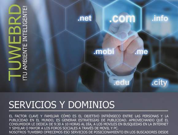 Servicios y Dominios