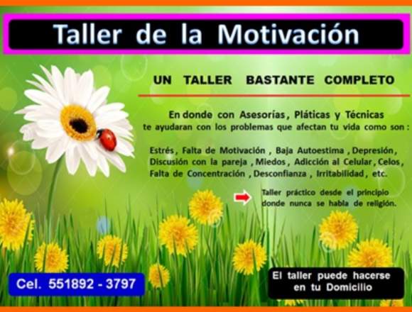 Taller Vive Feliz y Mejora tu Vida