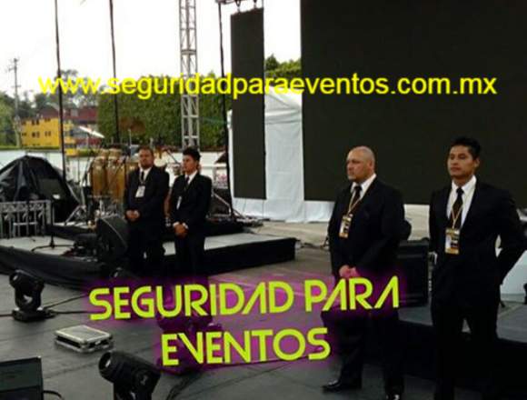 Seguridad para eventos CDMX 