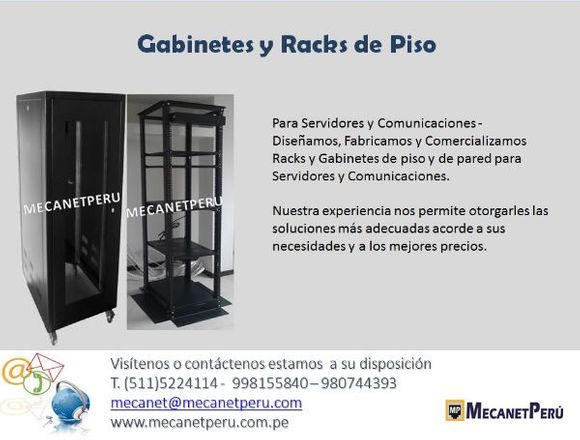 Gabinetes y Racks para Data Center