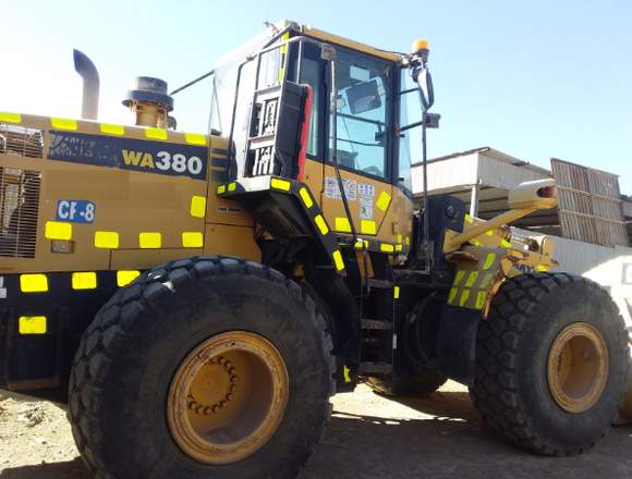 CARGADOR FRONTAL KOMATSU MOD WA380