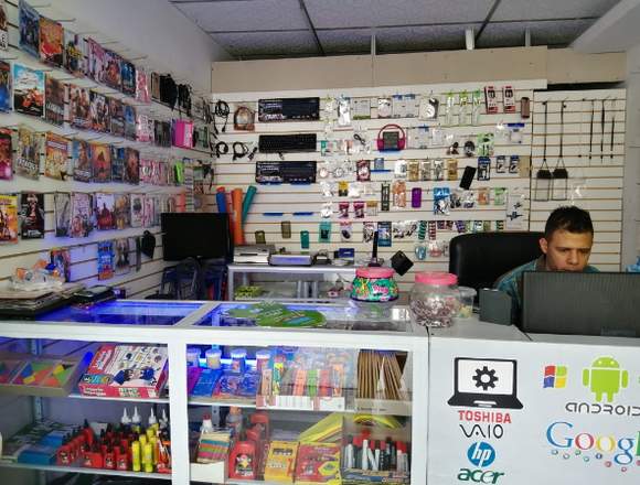  SE VENDE SALA DE INTERNET Y PAPELERÍA.  