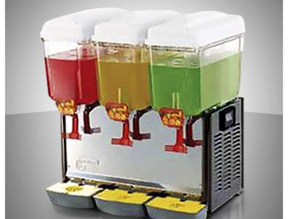 Dispensador Enfriador de jugos 1 2 y 3 tanques