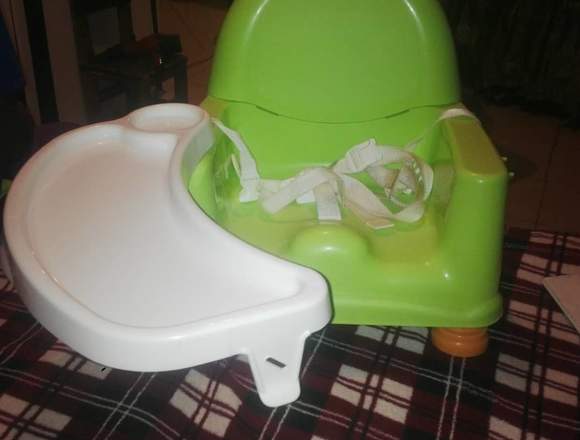 Silla para comer de plastico