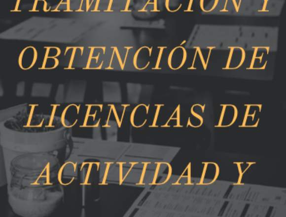 Gestión de declaración responsable y licencias