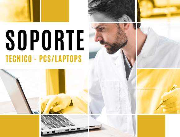 Servicio Técnico De Computadoras,Laptops