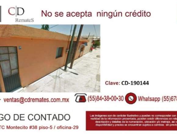 Se vende “Remate” atractiva OPORTUNIDAD. CD-190144