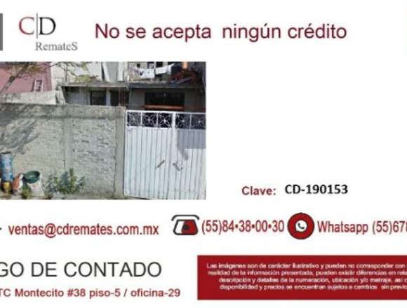 Se vende “Remate” atractiva OPORTUNIDAD. CD-190153