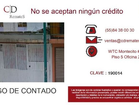 Casa en Coapa Remate Bancario Coyoacán