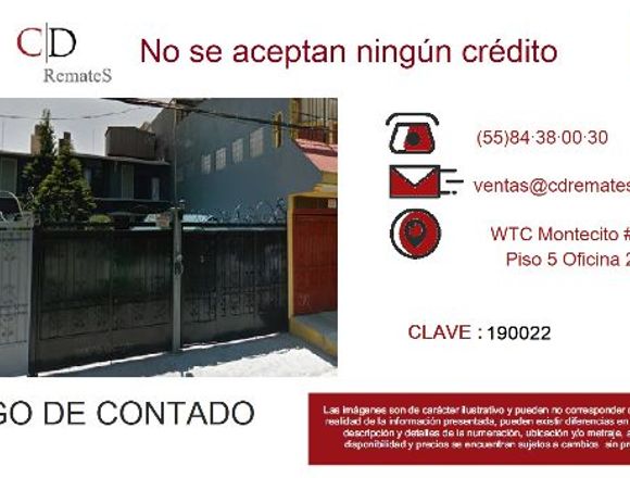 Casa en muy buena ubicación Tlalpan Remate Bancari