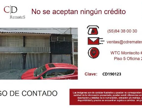 REMATE: Casa en Lindavista, GAM. CD190123