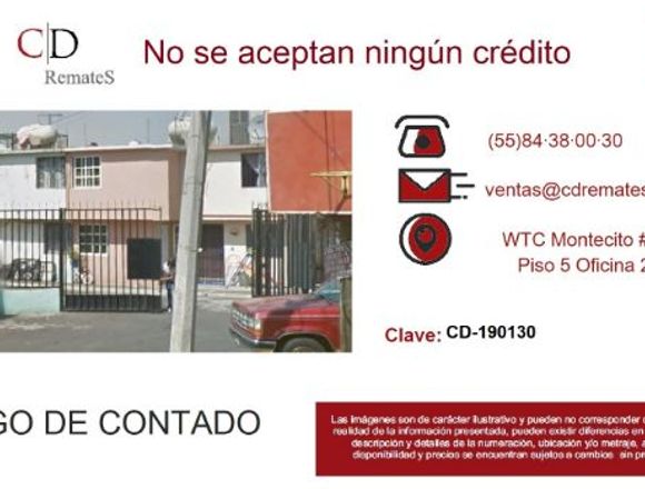 Se vende en “Remate” atractiva OPORTUNIDAD de Casa