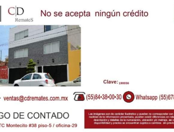 Departamento en Remate Bancario,Oportunidad 190036