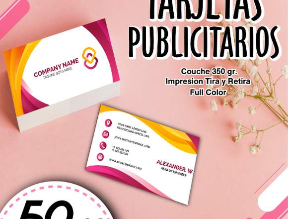 TARJETAS PERSONALES, DISEÑO DE TARJETAS