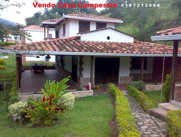 VENDO PERMUTO CASA CAMPESTRE EN PIEDECUESTA 