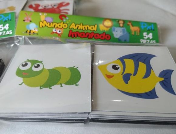 Mundo Animal Imantado 54 Piezas Regalo&Souvenir