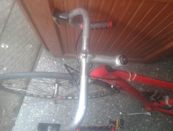 bicicleta de carrera de aluminio