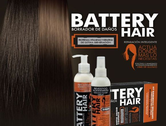 Battery Hair ® KIT BIOMIMÉTICO INTELIGENTE