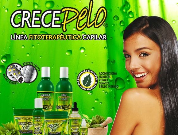 CrecePelo ® LÍNEA FITOTERAPÉUTICA NATURAL