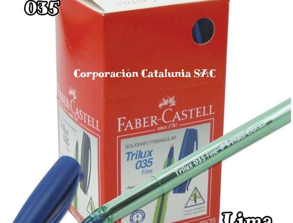 Lapiceros Faber Castell