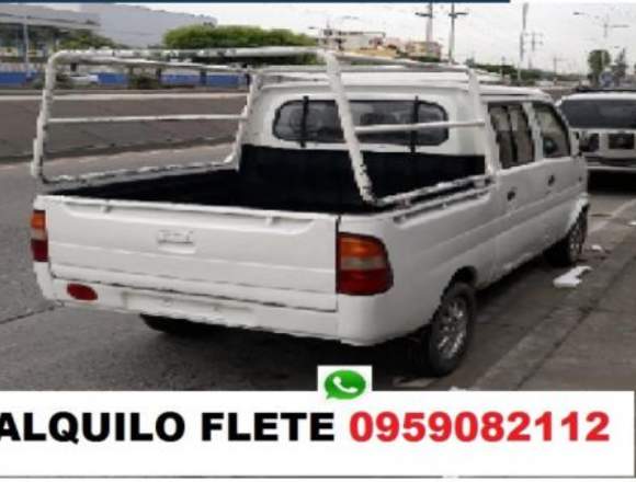 CAMIONETA FLETE PEQUEÑAS MUDANZAS SOLO