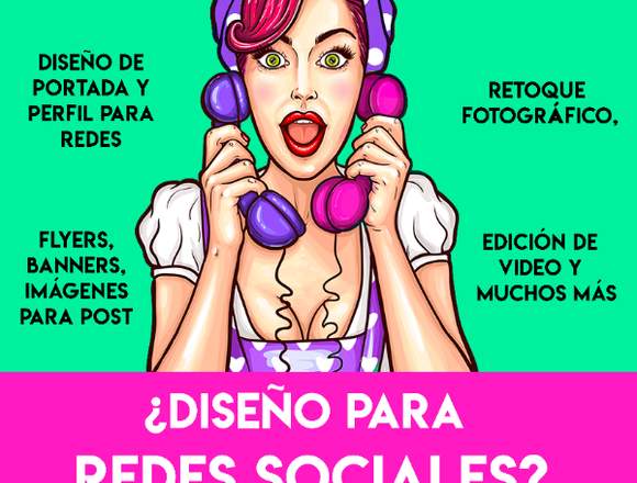 Diseño para redes sociales, flyers, banners, post,