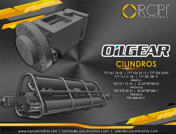 Cilindros Oligear para grúas industriales