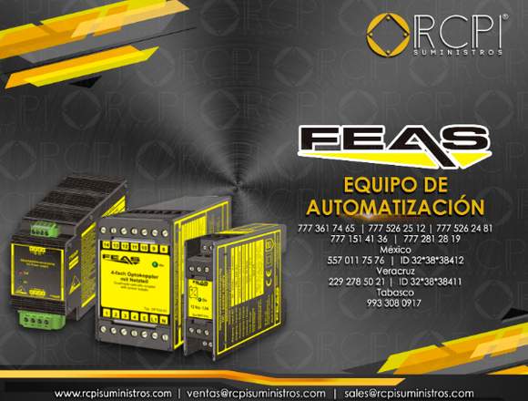 Equipos de automatización FEAS