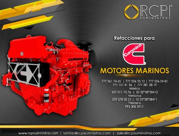 Partes para motores marinos Cummins