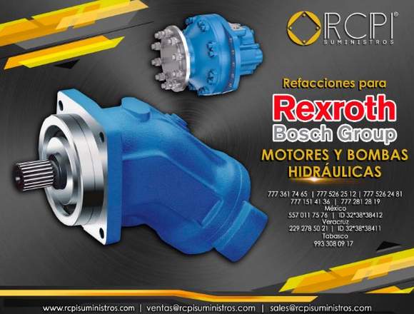 Bombas rexroth para grúas industriales