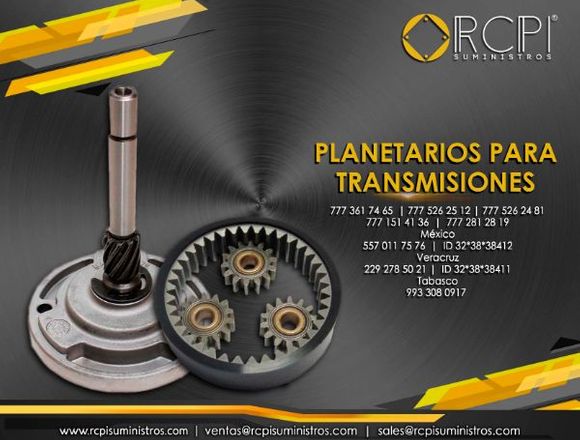 Planetarios para grúas industriales