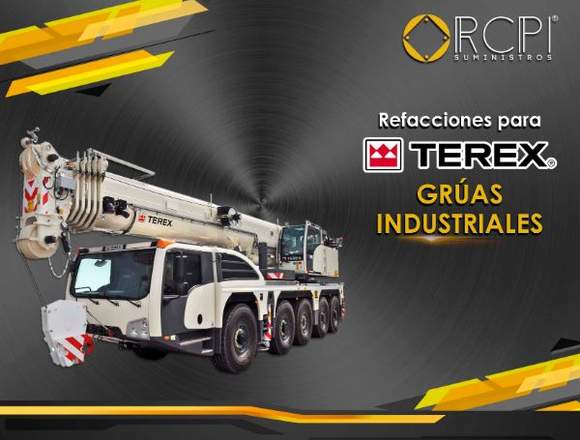 Refacciones para grúas industriales Terex