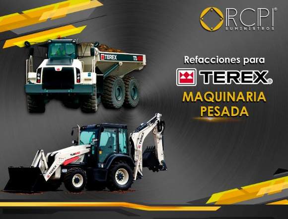 Refacciones para retroexcavadoras terex