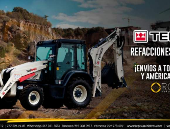 Repuestos para retroexcavadoras Terex