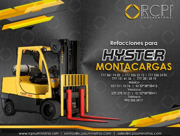 Repuestos para montacargas Hyster