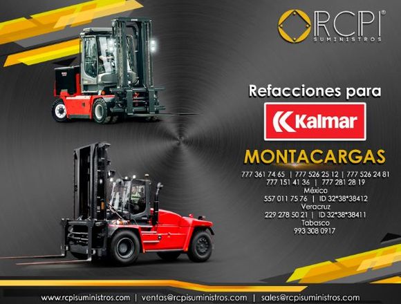 Refacciones para montacargas Kalmar